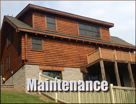  Seale, Alabama Log Home Maintenance